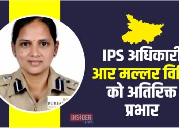 IPS अधिकारी आर मल्लर विलि को अतिरिक्त प्रभार