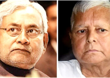 Nitish and lalu