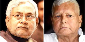 Nitish and lalu