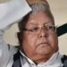 Lalu Yadav outside Supreme Court during hearing Supreme Court verdict on Land for Job case RJD chief Lalu Yadav legal battle news
