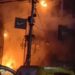"Patna Mayfair Hotel engulfed in flames" "Firefighters rescue guests from Mayfair Hotel" "Injured person admitted to PMCH after hotel fire" "Kotwali police at Mayfair Hotel fire scene"