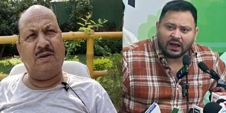 Tejashwi Yadav press conference Bihar voter list, JDU MLC Dinesh Singh EPIC ID controversy, Bihar politics voter fraud news