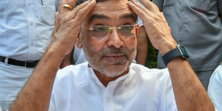 Upendra Kushwaha Bihar Politics Statement उपेंद्र कुशवाहा पटना प्रेस कॉन्फ्रेंस Tejashwi Yadav FIR Bihar News Bihar Politics Constitution Debate