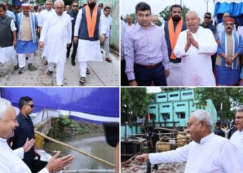 चुनाव से पहले पटना का कायाकल्प.. नीतीश कुमार ने किया सड़क और पुल निर्माण का शिलान्यास