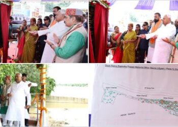 CM Nitish ने देश के प्रथम राष्ट्रपति डॉ राजेंद्र प्रसाद के नाम से पार्क और प्रतिमा का किया शिलान्यास