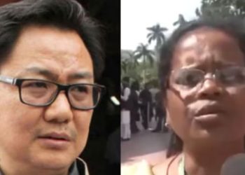 Lok Sabha Hungama Amit Shah Bill : TMC महिला सांसद का बड़ा आरोप.. ‘किरण रिजिजू ने मारा और धक्का दिया’