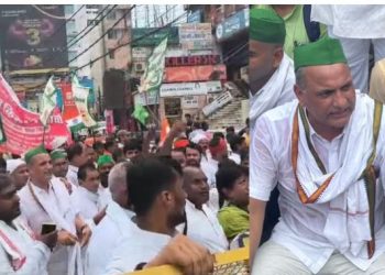 Kisan Protest Patna: डाकबंगला चौराहा बना रणक्षेत्र.. RJD MP सुधाकर सिंह के नेतृत्व में पुलिस से भिड़ंत