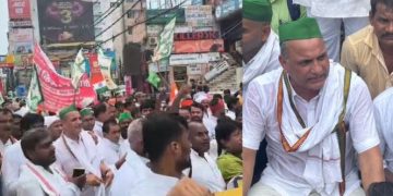 Kisan Protest Patna: डाकबंगला चौराहा बना रणक्षेत्र.. RJD MP सुधाकर सिंह के नेतृत्व में पुलिस से भिड़ंत