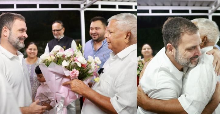 राहुल-तेजस्वी का साथ देंगे लालू यादव.. ‘वोट अधिकार यात्रा’ में हो सकते हैं शामिल