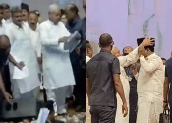 Minority Dialogue: नीतीश कुमार ने जमा खान को पहना दी अपनी मुस्लिम टोपी… कार्यक्रम में हो गया हंगामा