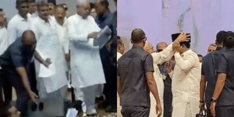 Minority Dialogue: नीतीश कुमार ने जमा खान को पहना दी अपनी मुस्लिम टोपी… कार्यक्रम में हो गया हंगामा