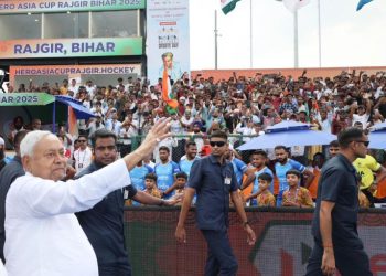 Asia Hocky Cup 2025 का सीएम नीतीश ने किया शुभारंभ.. पहले दिन भारत ने चीन को 4-3 से मात दी