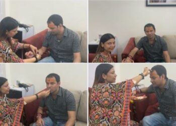 रक्षाबंधन पर तेज प्रताप यादव की अपनी बहनों ने किया किनारा.. मौसेरी बहन से बंधवाई राखी