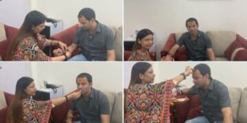 रक्षाबंधन पर तेज प्रताप यादव की अपनी बहनों ने किया किनारा.. मौसेरी बहन से बंधवाई राखी