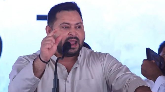 बिहार में वोट चोरी होने नहीं देंगे.. ‘वोटर अधिकार यात्रा’ में गरजे तेजस्वी यादव