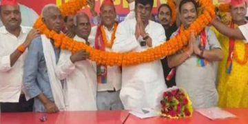 सैकड़ों समर्थकों के साथ VIP में शामिल हुए JDU नेता.. मुकेश सहनी ने दिलाई सदस्यता