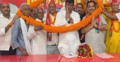 सैकड़ों समर्थकों के साथ VIP में शामिल हुए JDU नेता.. मुकेश सहनी ने दिलाई सदस्यता