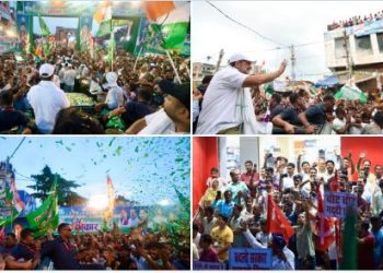 Rahul Gandhi-Tejashwi Yadav Voter Adhikar Yatra में जनसैलाब.. Betiah से Gopalganj तक उमड़ा समर्थन