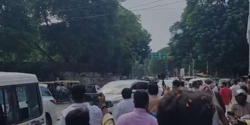 पटना में शिक्षा मंत्री के कार्यक्रम में बवाल, NSUI और BJP कार्यकर्ताओं के बीच जमकर मारपीट