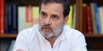 Rahul Gandhi portrait, KC Venugopal letter to Amit Shah, ABVP leader Pintu Mahadev news debate image, Kerala news debate visuals, protest against hate speech