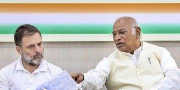 राहुल गांधी पटना सीडब्ल्यूसी बैठक में मल्लिकार्जुन खड़गे कांग्रेस रणनीति कृष्णा अल्लावरु प्रेस कॉन्फ्रेंस बिहार विधानसभा चुनाव 2025 कांग्रेस पटना कांग्रेस कार्य समिति बैठक