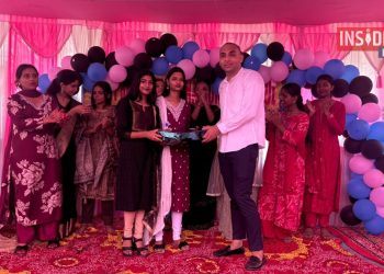 "Teachers Day Celebration Pragati International School" "Students honoring teachers on Teachers Day 2025" "Teachers Day cultural program Bihar" "Pragati International School function" "5 September Teachers Day event in school"