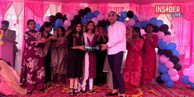 "Teachers Day Celebration Pragati International School" "Students honoring teachers on Teachers Day 2025" "Teachers Day cultural program Bihar" "Pragati International School function" "5 September Teachers Day event in school"