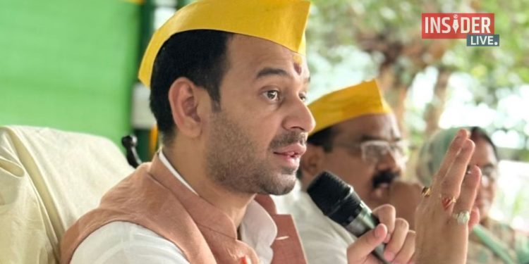 Tej Pratap Yadav speaking on Rajballabh controversy Bihar politics news update Rajballabh Yadav विवादित बयान Tej Pratap Yadav in Muzaffarpur event RJD leaders reaction controversy
