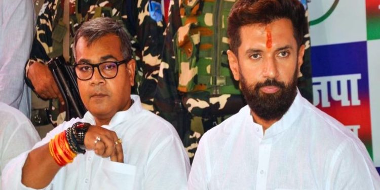बिहार विधानसभा चुनाव 2025 सीट शेयरिंग विवाद NDA Mahagathbandhan tussle Bihar politics Chirag Paswan Bihar election campaign LJP Ramvilas पासवान फैक्टर 2025 बिहार चुनाव में सीट बंटवारे पर संकट