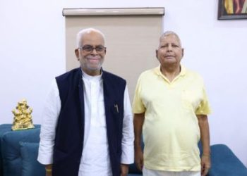 Amit Malviya on B Sudarshan Reddy Lalu Meeting, Vice President Election 2025 Controversy, INDI Alliance Candidate Justice Reddy Meets Lalu Prasad, BJP vs INDI Alliance on Vice President Polls, Patna Political Meeting 2025