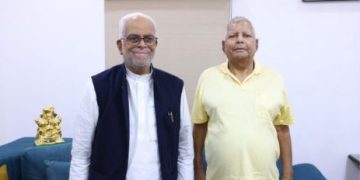 Amit Malviya on B Sudarshan Reddy Lalu Meeting, Vice President Election 2025 Controversy, INDI Alliance Candidate Justice Reddy Meets Lalu Prasad, BJP vs INDI Alliance on Vice President Polls, Patna Political Meeting 2025