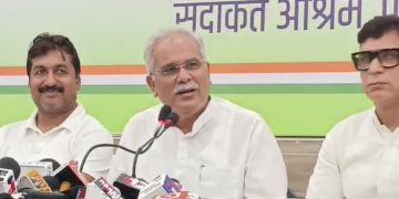 Congress CWC meeting Patna Bihar, Bhupesh Baghel attack on Modi Bihar, Rahul Gandhi Bihar election 2025, Mallikarjun Kharge Bihar politics, Nitish Kumar BJP Congress statement