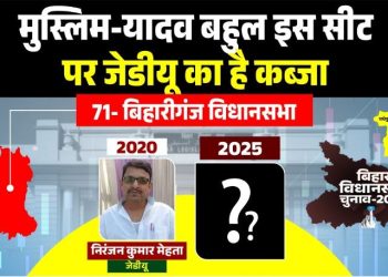 BihariGanj Vidhansabha Election 2025 मधेपुरा Niranjan Kumar Mehta JDU MLA BihariGanj Subhashini Bundela Congress Candidate BihariGanj Bihar Election Analysis 2025 BihariGanj Seat