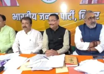 पटना BJP बैठक 2025, बिहार चुनाव BJP टिकट बंटवारा, BJP Core Committee Bihar Election, सम्राट चौधरी BJP बैठक, भाजपा प्रत्याशी चयन पटना