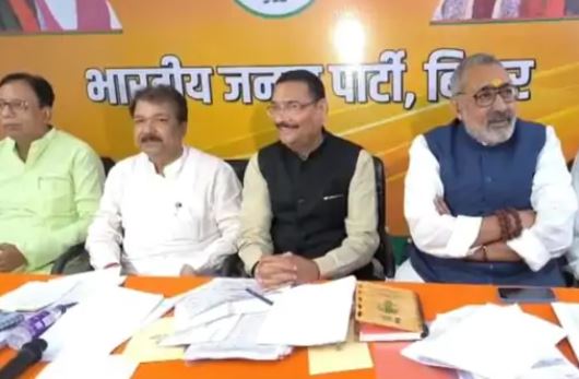 पटना BJP बैठक 2025, बिहार चुनाव BJP टिकट बंटवारा, BJP Core Committee Bihar Election, सम्राट चौधरी BJP बैठक, भाजपा प्रत्याशी चयन पटना