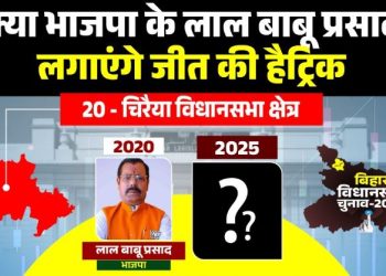 चिरैया विधानसभा : क्या भाजपा के लाल बाबू प्रसाद लगाएंगे जीत की हैट्रिक