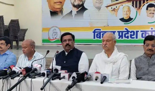 Sadakat Ashram Patna Press Conference Congress, Nasir Hussain Congress Bihar, Bihar Assembly Election Congress Strategy