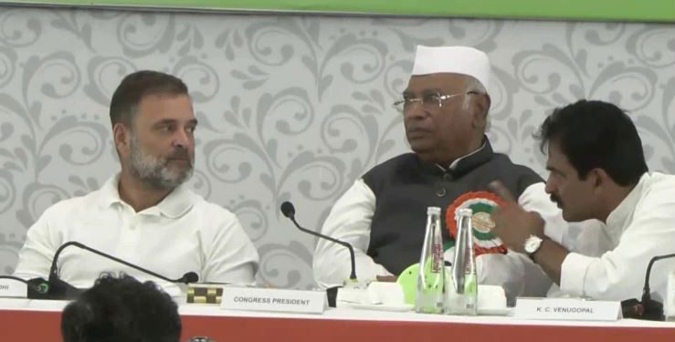 CWC meeting Patna Congress leaders, Rahul Gandhi Bihar rally, Sachin Pilot Bihar statement, Tejashwi Yadav Congress alliance, Bihar politics change 2025
