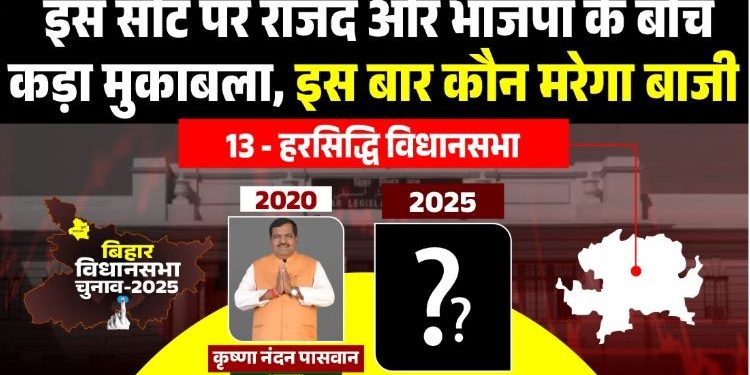 हरसिद्धि विधानसभा : इस सीट पर राजद और भाजपा के बीच कड़ा मुकाबला.. इस बार कौन मरेगा बाजी