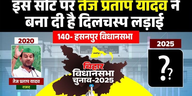 Hasanpur Vidhan Sabha Election 2025, हसनपुर विधानसभा सीट बिहार, तेज प्रताप यादव हसनपुर चुनाव, Bihar Assembly Election Hasanpur Analysis