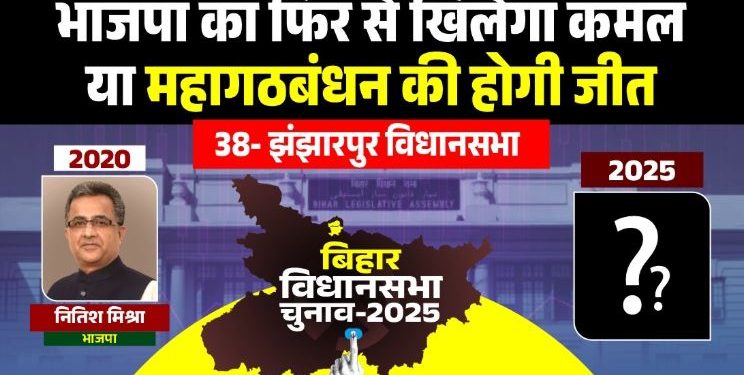 झंझारपुर विधानसभा चुनाव 2025, Jhanjharpur Vidhansabha seat history, Nitish Mishra BJP झंझारपुर, मधुबनी चुनावी समीकरण