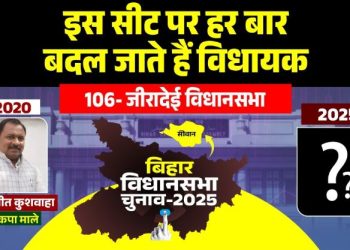 Zeeradei Vidhan Sabha Seat 2025 Analysis, जीरादेई विधानसभा का जातीय समीकरण