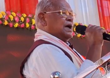 Jitan Ram Manjhi Speech in Saharsa Bihar Politics Land Reform योजना मांझी Bihar Vidhan Sabha Election 2025 हम पार्टी Indira Awas Yojana Criticism by Manjhi Jitan Ram Manjhi Bihar गरीबों की राजनीति