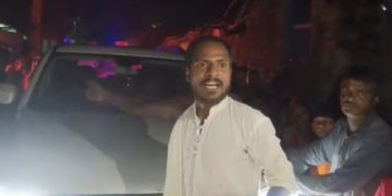 बिहार के मंत्री जीवेश मिश्रा पर यूट्यूबर की पिटाई का आरोप, दरभंगा में लोगों ने किया सड़क जाम