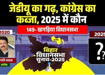 Khagaria Vidhan Sabha Election Analysis 2025 खगड़िया विधानसभा सीट का चुनावी इतिहास Bihar election 2025 Khagaria caste equation Khagaria constituency political battle 2025