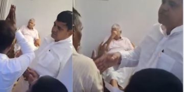 लालू यादव से टिकट मांगते नवादा के लोग हिसुआ विधानसभा चुनाव 2025 टिकट विवाद पटना में लालू यादव से मुलाकात का वायरल वीडियो Bihar election 2025 ticket demand in RJD