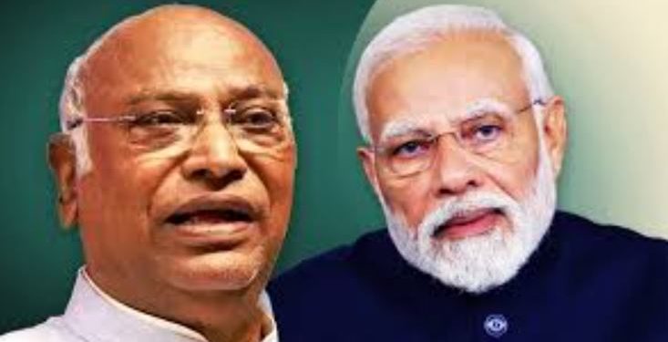 पीएम मोदी जीएसटी सुधार संबोधन मल्लिकार्जुन खरगे का पीएम मोदी पर हमला जीएसटी सुधारों को लेकर कांग्रेस का विरोध GST बचत उत्सव पोस्टर मोदी बनाम कांग्रेस जीएसटी विवाद