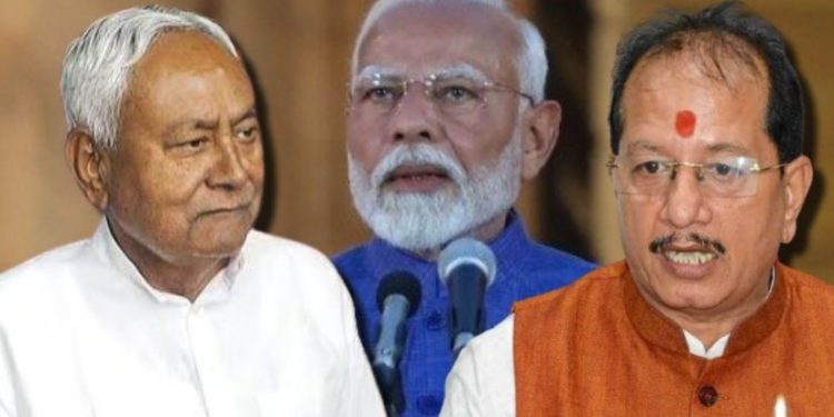 उपराष्ट्रपति चुनाव 2025 नतीजे CP Radhakrishnan NDA उम्मीदवार जीत प्रधानमंत्री मोदी बधाई उपराष्ट्रपति नीतीश कुमार शुभकामनाएं राधाकृष्णन राज्यसभा सभापति बने राधाकृष्णन