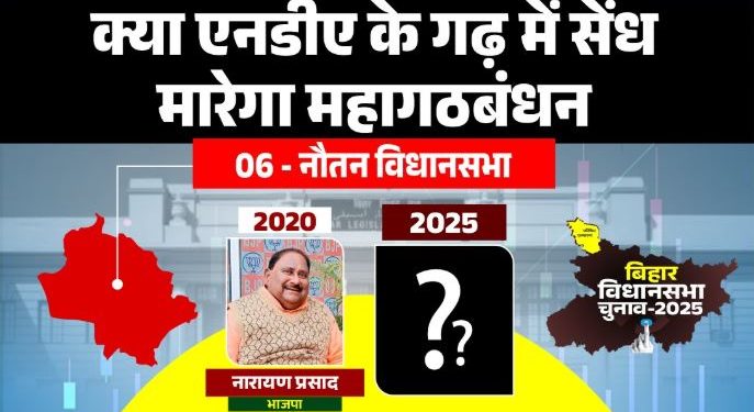 नौतन विधानसभा: क्या 2025 में एनडीए के गढ़ में सेंध मारेगा महागठबंधन