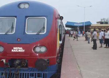 Nepal Protest Social Media Ban Railway बंद Jayanagar Janakpur Train Service Suspension भारत नेपाल रेल सेवा बंद प्रदर्शन असर Nepal Bharat Border Curfew Train Halt